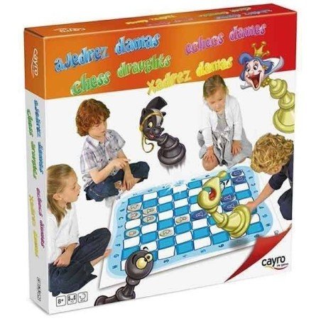 Tablero grande ajedrez 1m2