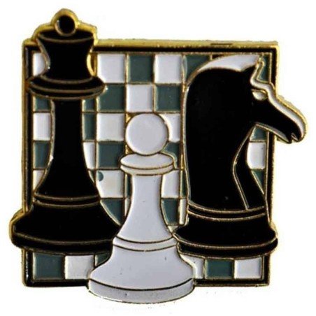 Pin tablero ajedrez 