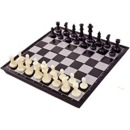 Magnetic chess and checkers board 35cm