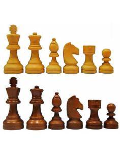 Chess wooden pieces model Aquamarine heavy 
