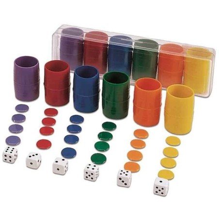 Accessories Parcheesi 6 players.