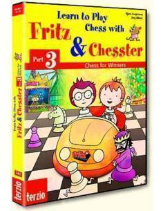 El petit Fritz 3. Chess for Winners programa d´escacs per a nens