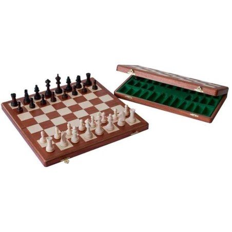 Conjunt escacs noguera 47 cm.