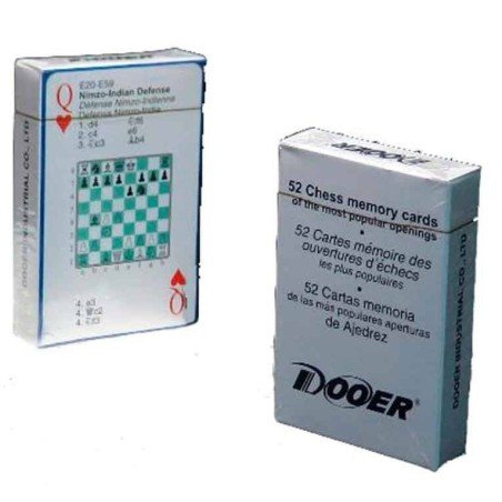 Baraja cartas ajedrez de póker