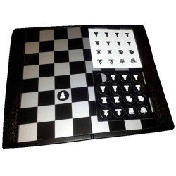 Cartera magnètica escacs peces planes 2