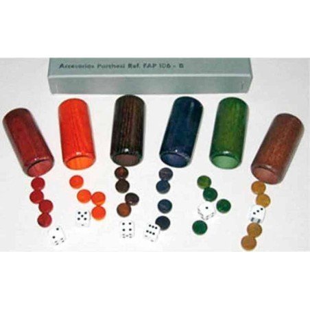 Parchis goblets accessories