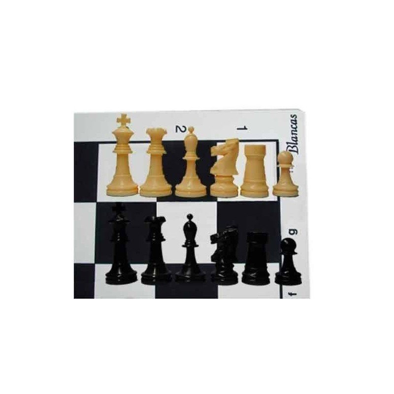 Tablero y piezas ajedrez para clubs superior Staunton 5/6