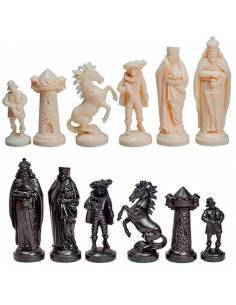 Plastic chess pieces Middle age Style