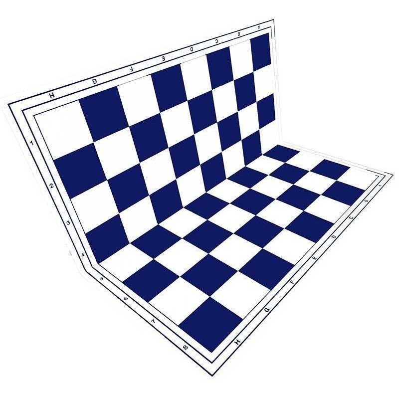 plastic chess board  Colored folding hardtop