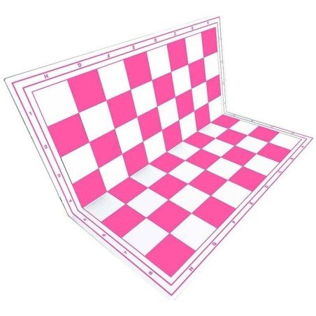 Tablero ajedrez Rígido plegable de colores