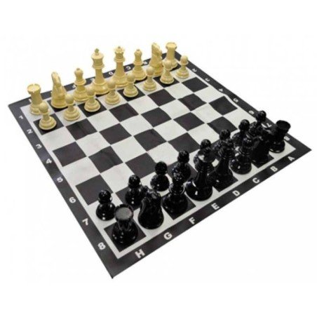 Conjunt escacs gran Rei 20 cm.