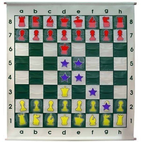 Chess Wallboard cardboard pieces