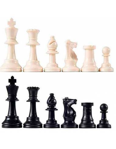 Piezas plastico ajedrez ideal para colegios