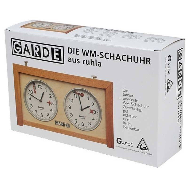 Rellotge analògic escacs Garde