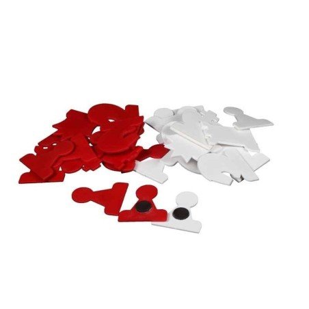 Tauler mural escacs plegable en 2 fondo groc