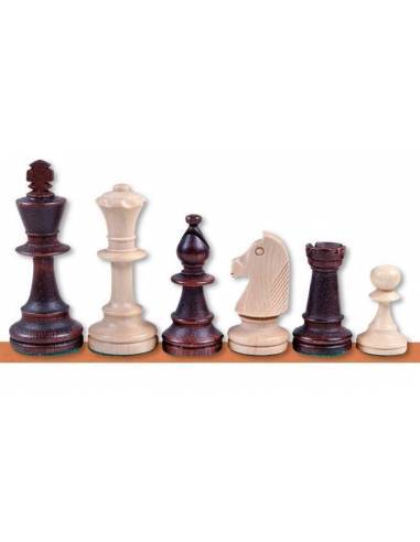 Chess wooden pieces Staunton style