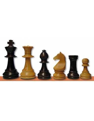 Piezas ajedrez madera Staunton Europa