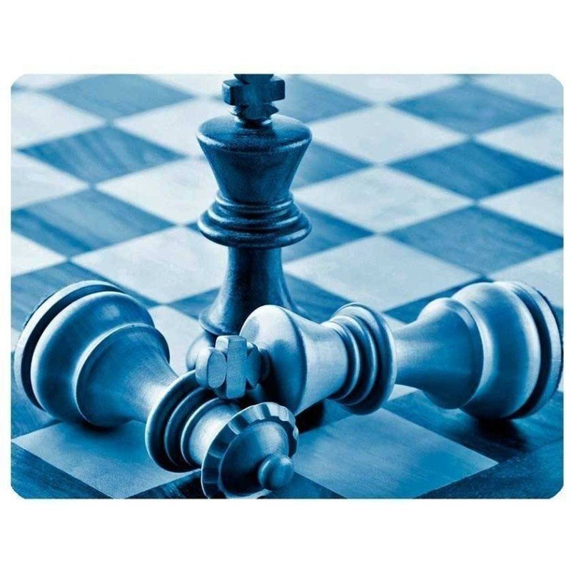 Mousepad with designs of chess model 1