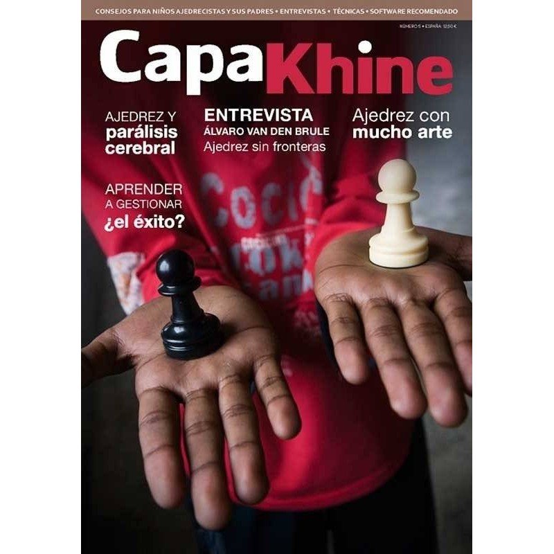 Revista ajedrez Capakhine nº 5.  Mitad para niños mitad para padres
