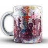Cups with chess designs model 6