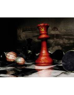 Mousepad with designs of chess model 9