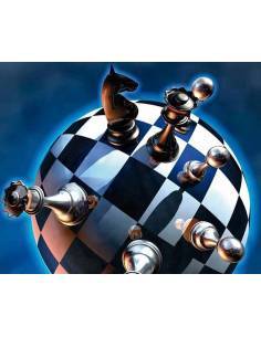 Mousepad with designs of chess model 11