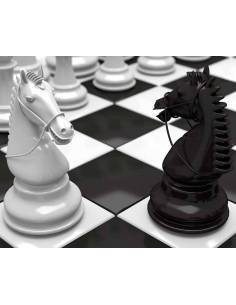 Mousepad with designs of chess model 15