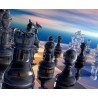Mousepad with designs of chess model 17