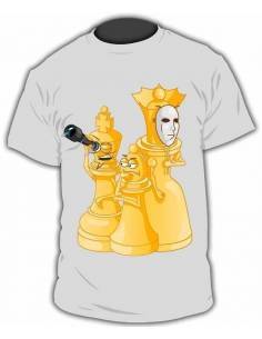 Camiseta con diseños ajedrez modelo 20