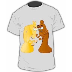 T-shirt with chess designs model 23 2