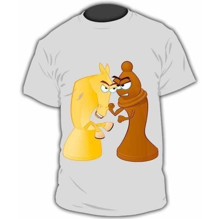 Camiseta con diseños de ajedrez modelo 23