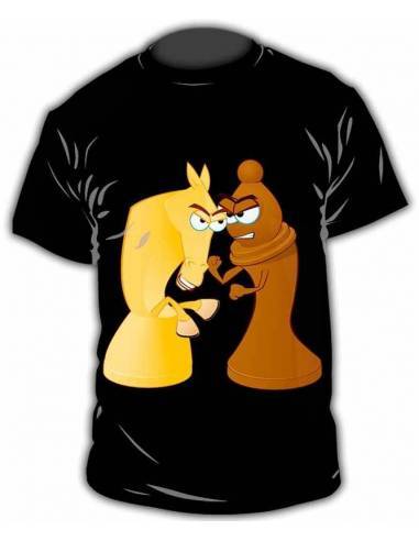 T-shirt with chess designs model 23 T-shirt with chess designs model 23