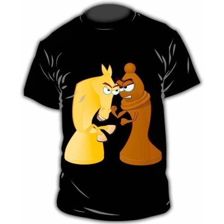 T-shirt with chess designs model 23