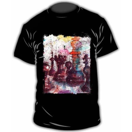 Camiseta con diseños ajedrez modelo 24