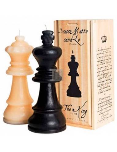 Vela de cera ajedrez