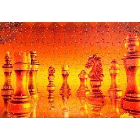 Puzzles amb dissenys d´escacs model 1