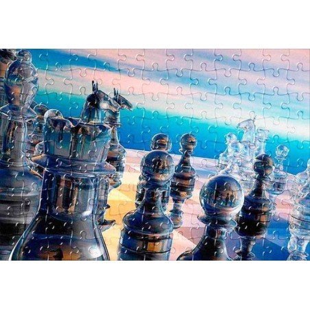 Puzzles amb dissenys d´escacs model 3