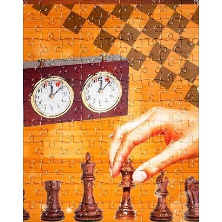 Puzzles amb dissenys d´escacs model 10