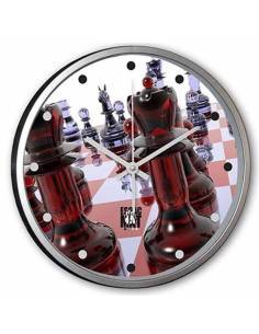 Relojes de pared personalizados con dibujos  de ajedrez