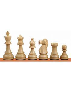 Piezas ajedrez modelo Classic Acacia y Ebonizado
