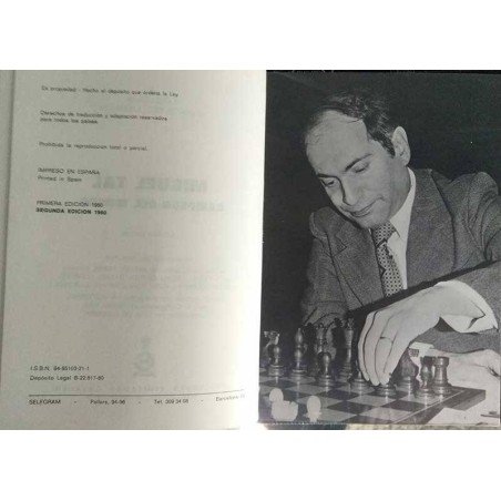Llibre escacs Miguel Tal Campió del mon