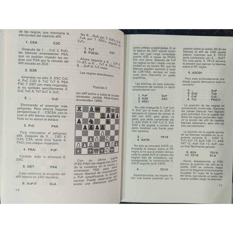 El medio juego en ajedrez tomos I y II