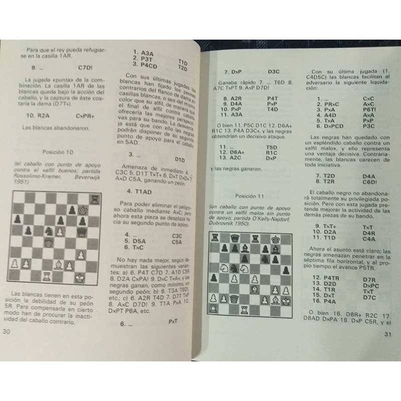 El medio juego en ajedrez tomos I y II
