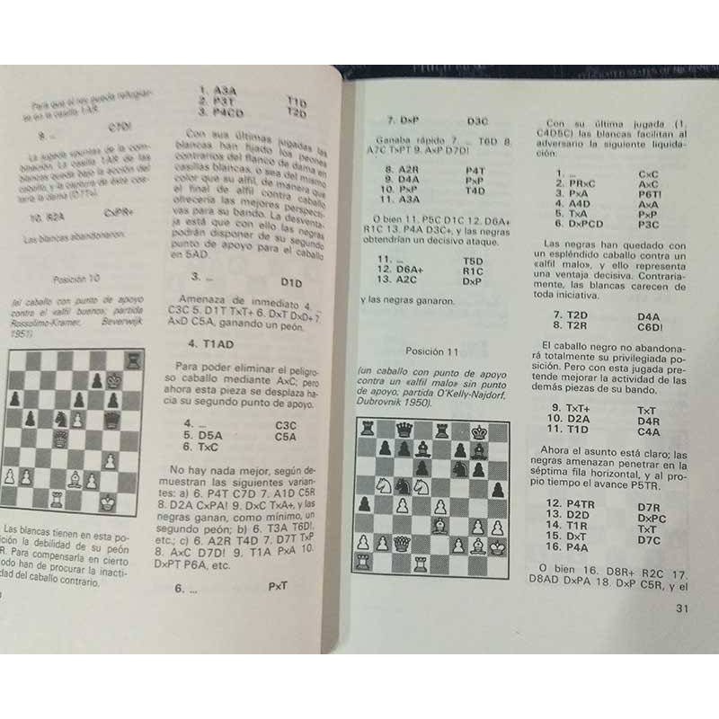 El medio juego en ajedrez tomos I y II