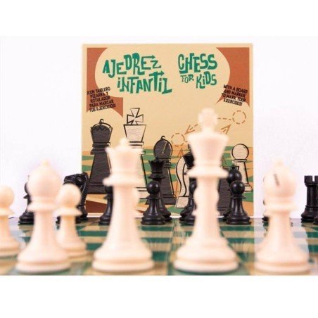 Escacs pintable per a col·legis i clubs