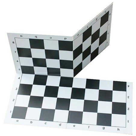 Tauler descacs de plàstic plegable en 4