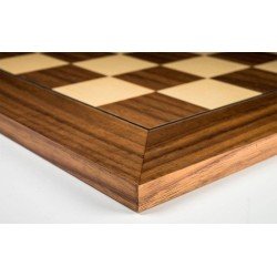 Tauler escacs fusta Noguera 50 cm. superior Rechapados Ferrer 2