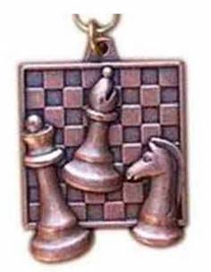 Medallas ajedrez modelo 6