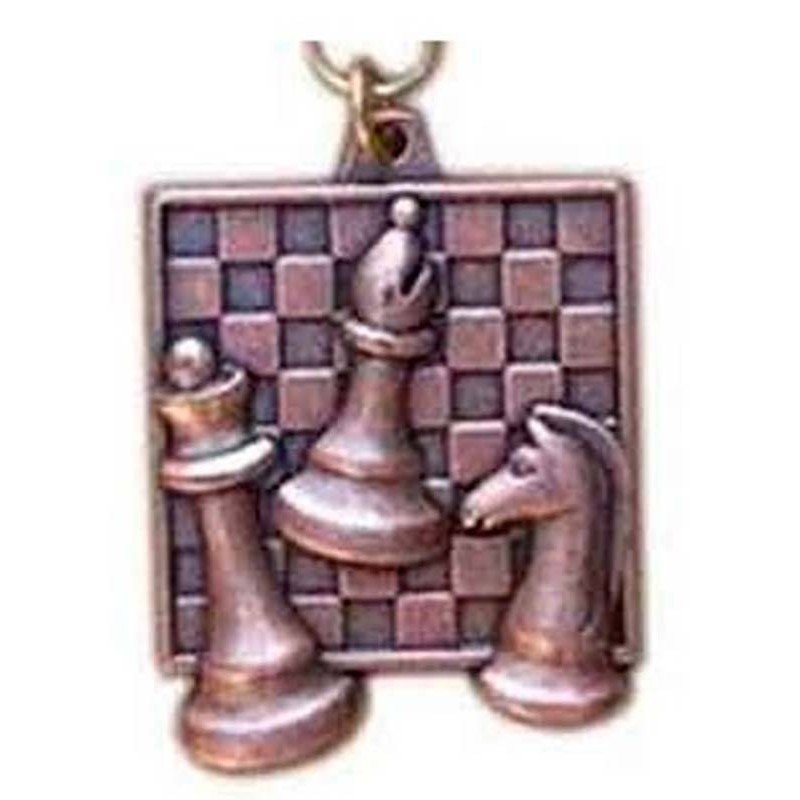 Medallas ajedrez modelo 6