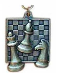 Medalles escacs model 6